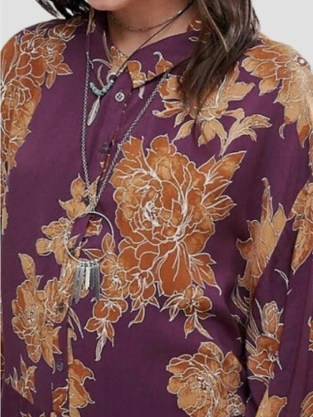 Free People Shake It Mini Dress - Plum, Size S